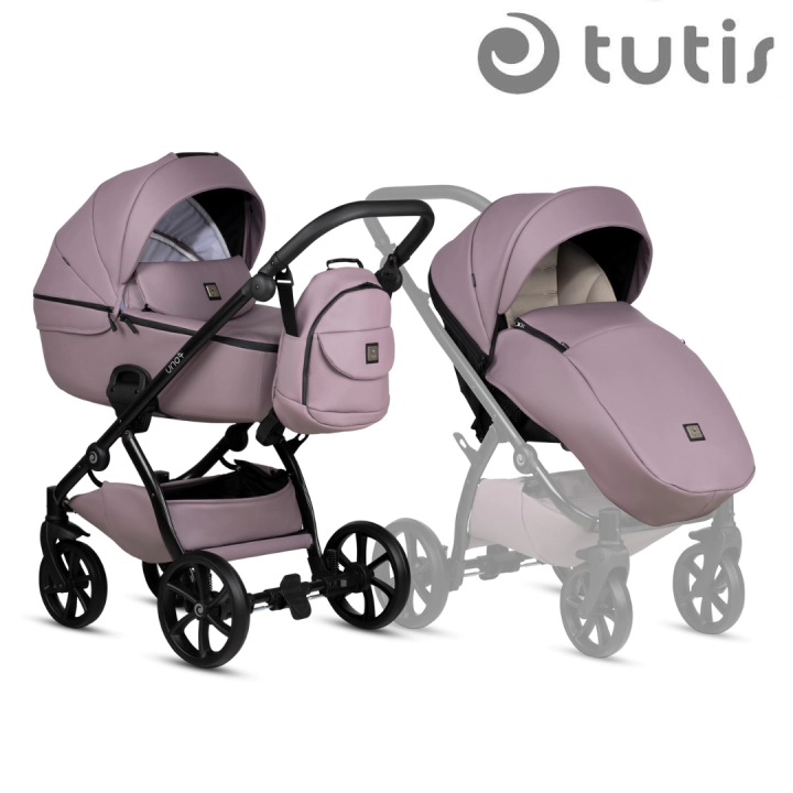 Бебешка количка Tutis Uno5+, 2в1, 035 Mauve, (17504)