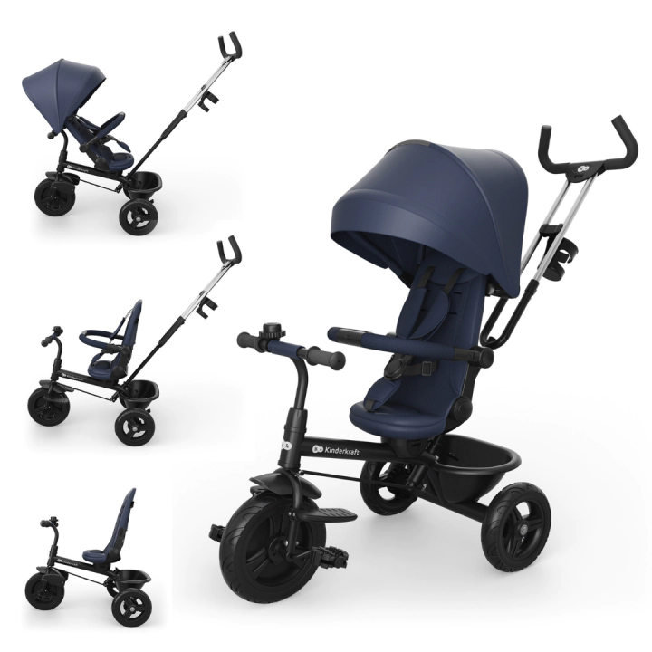 KinderKraft ASTON 2 PLUS триколка СИНЯ, (35948300)