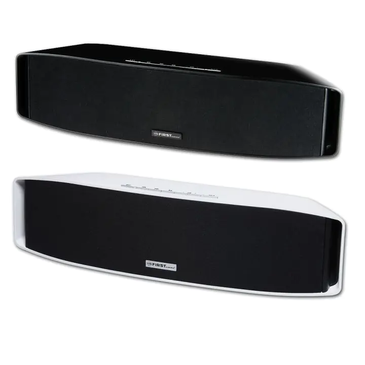 Преносима тонколона, Bluetooth високоговорител First FA-1921-WI, Бял, (17907)