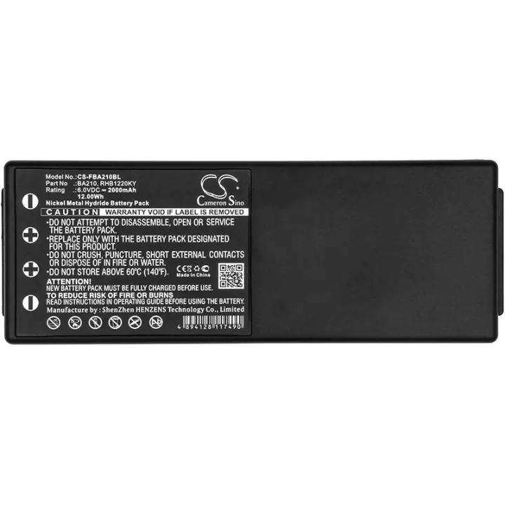 Батерия за дистанционно за кран Liebherr, HBC CS-FBA210BL 6V 2000mAh Cameron Sino, (35936502)