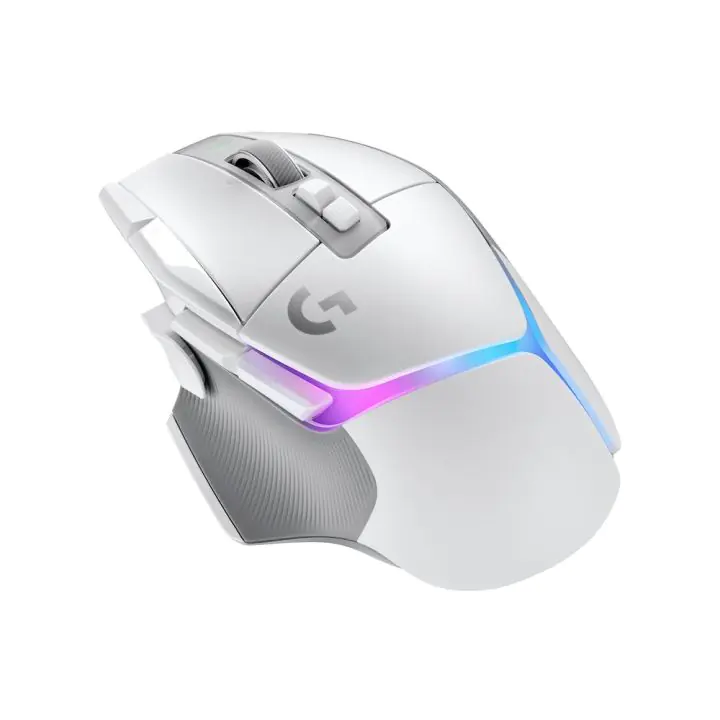 Геймърска мишка Logitech G502 X Plus White Lightsync RGB, (35935439)