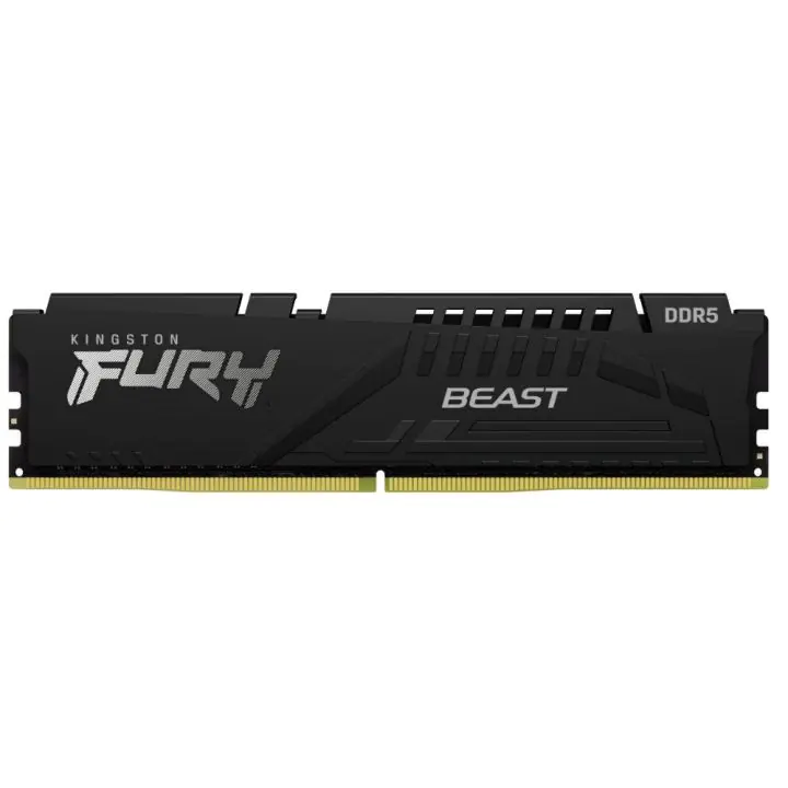 Памет Kingston FURY Beast Black 16GB DDR5 5600MHz KF556C40BB-16, (35935039)