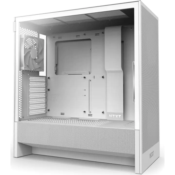 Кутия NZXT H5 Flow 2024 White, Mid-Tower, (35938868)