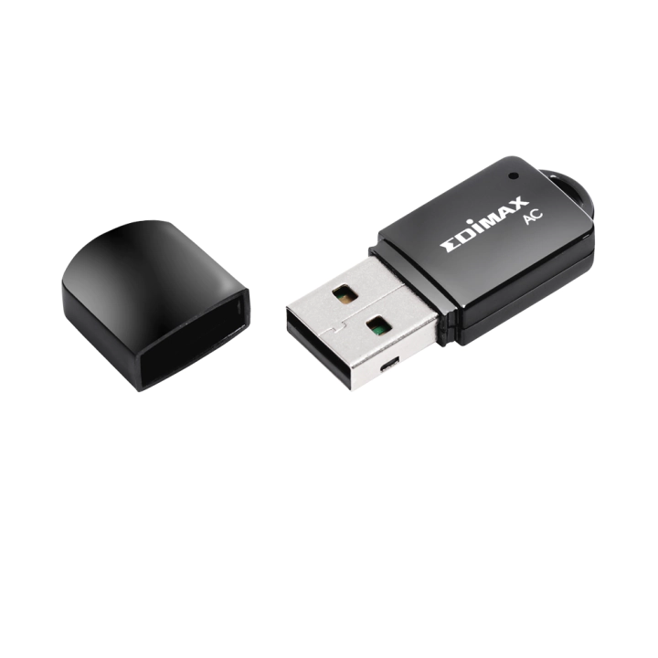 Нано адаптер EDIMAX EW-7811UTC, USB, Realtek, 2.4Ghz/5GHz, 802.11a/n/g/b, (35932898)