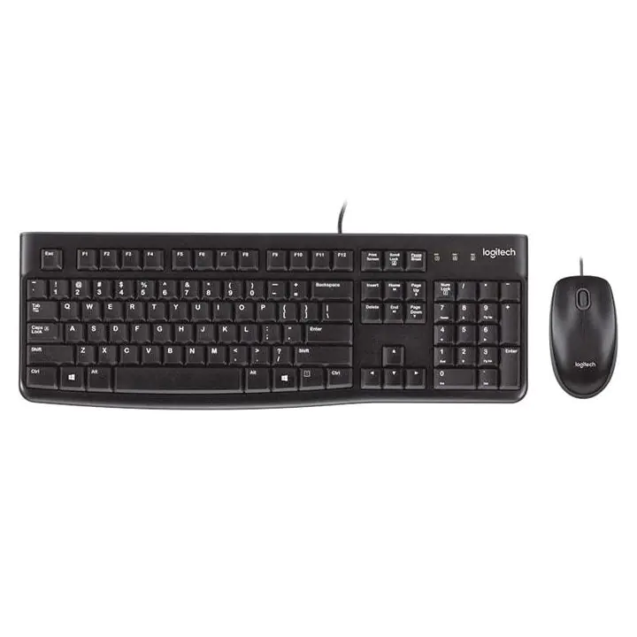 Kомплект клавиатура с мишка Logitech MK120 US-Layout - Черна, (35939972)