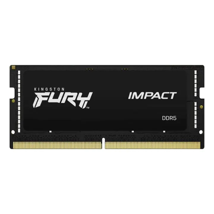 Памет Kingston FURY IMPACT, 32GB, SODIMM, DDR5, PC4-38400, 4800MHz, CL40, KF548S38IB-32, (35935164)