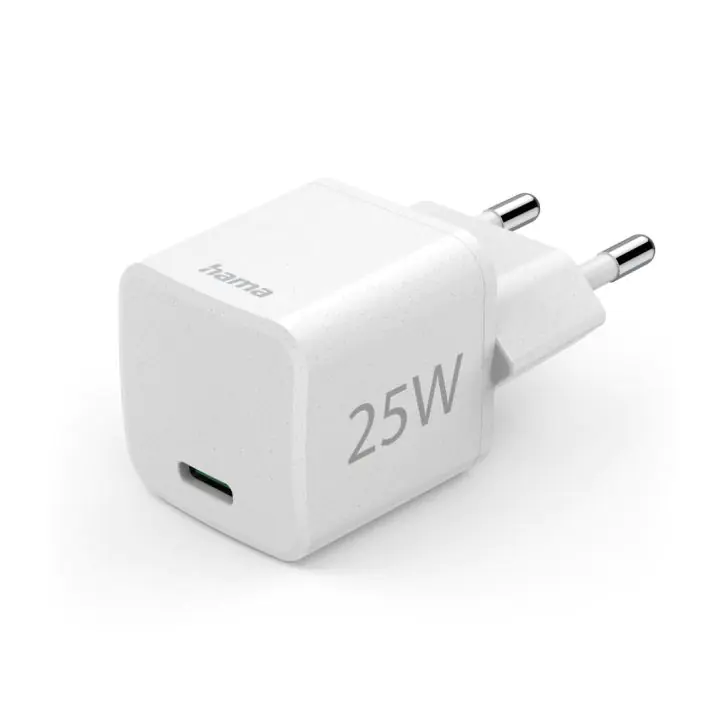 Бързо мини зарядно HAMA 'Eco', USB-C, 25 W, 187278, (35937227)