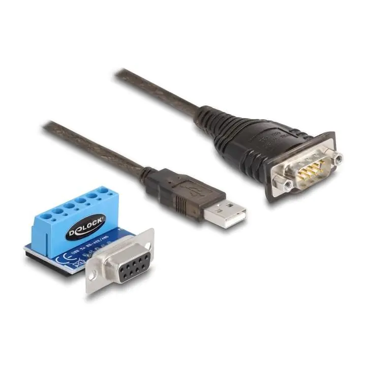 Адаптер Delock USB 2.0 към Serial RS-422/485, (35937533)