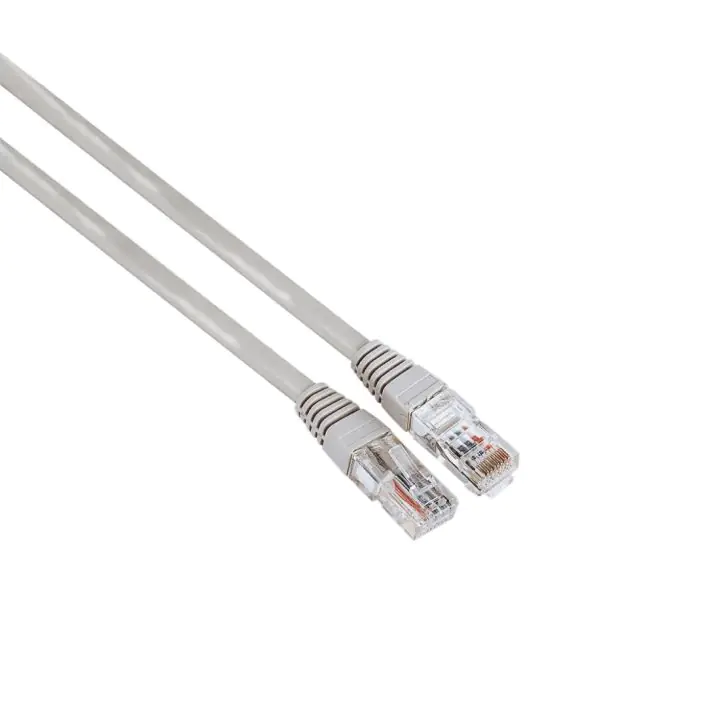 Мрежов кабел HAMA, CAT 5e, FTP/UTP, RJ-45 - RJ-45, 10 m, екраниран, Сив, булк опаковка, (35934417)
