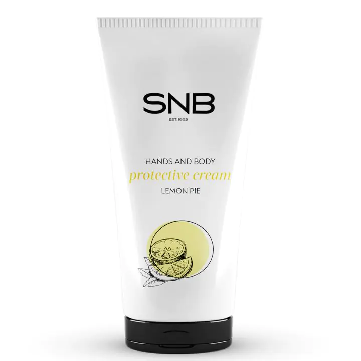 Предпазващ крем за ръце и тяло SNB Лимонов пай 50 мл, (35945703)