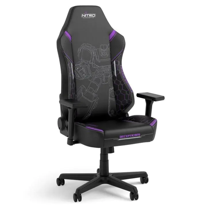 Геймърски стол Nitro Concepts X1000, Transformers Decepticons Edition, (35936792)