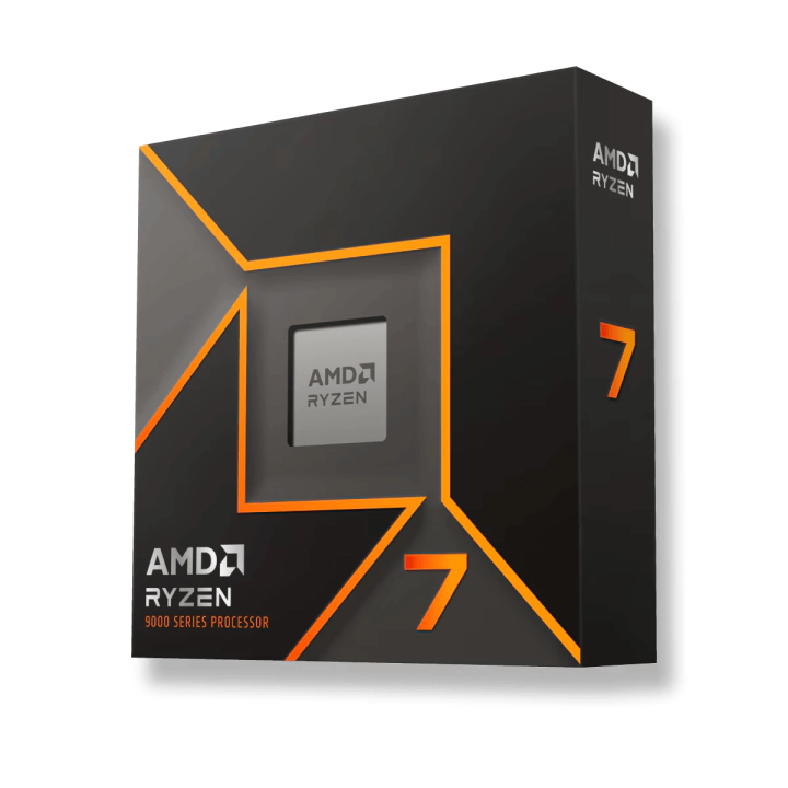 Процесор AMD RYZEN 7 9700X, 8-Core, 3.8 GHz, 32MB, 65W, AM5, BOX, No Cooler, (35938295)