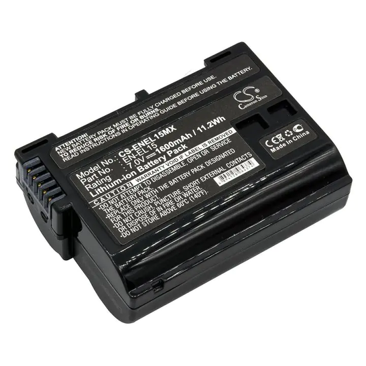 Батерия за апарат NIKON EN-EL15MX Li-Ion 7V 1600mAh Cameron Sino, (35939739)