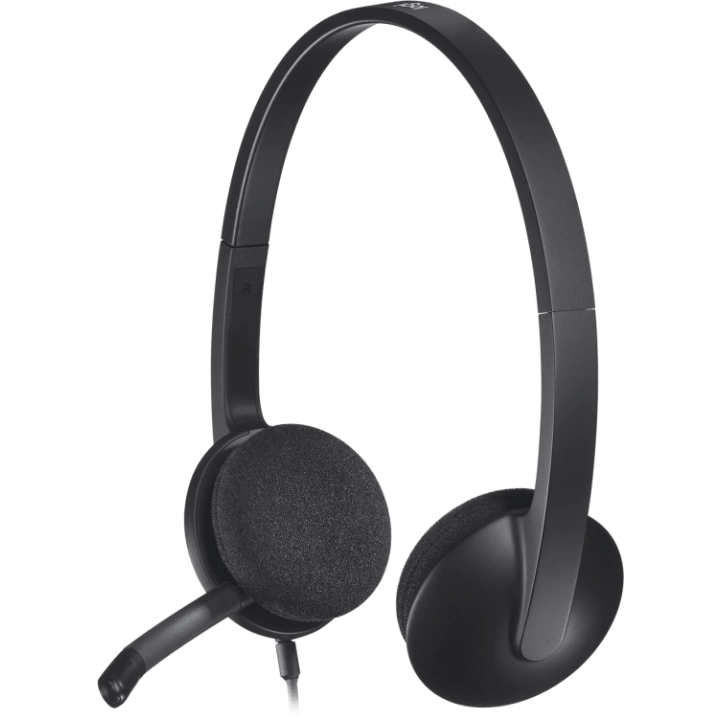 Слушалки с микрофон Logitech H340, (35935006)