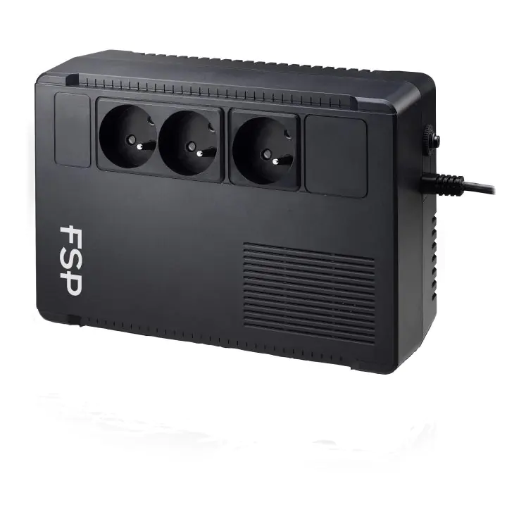 UPS FSP Eco 800, 800VA, 480W, USB-B, 2 x RJ11/45, Черен, (35933975)