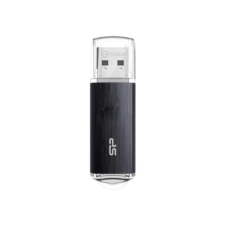 USB памет SILICON POWER Blaze B02, 64GB, USB 3.2 Gen 1, Черен, (35938365)