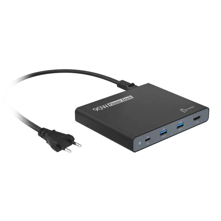 Докинг станция j5create JCDP392 90W Built-in USB-C, Travel Dock, (35936675)
