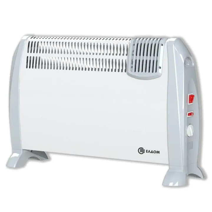 Конвектор Елдом CFV2000, 2kW, Вентилатор, Бял, (13301)
