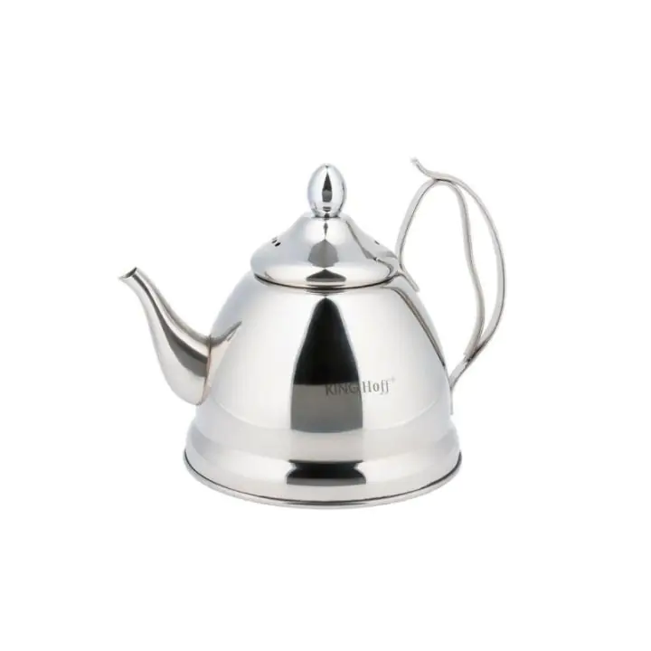 Чайник с цедка Kinghoff KH 3761, 1 литър, Индукция, Инокс, (0000000185)