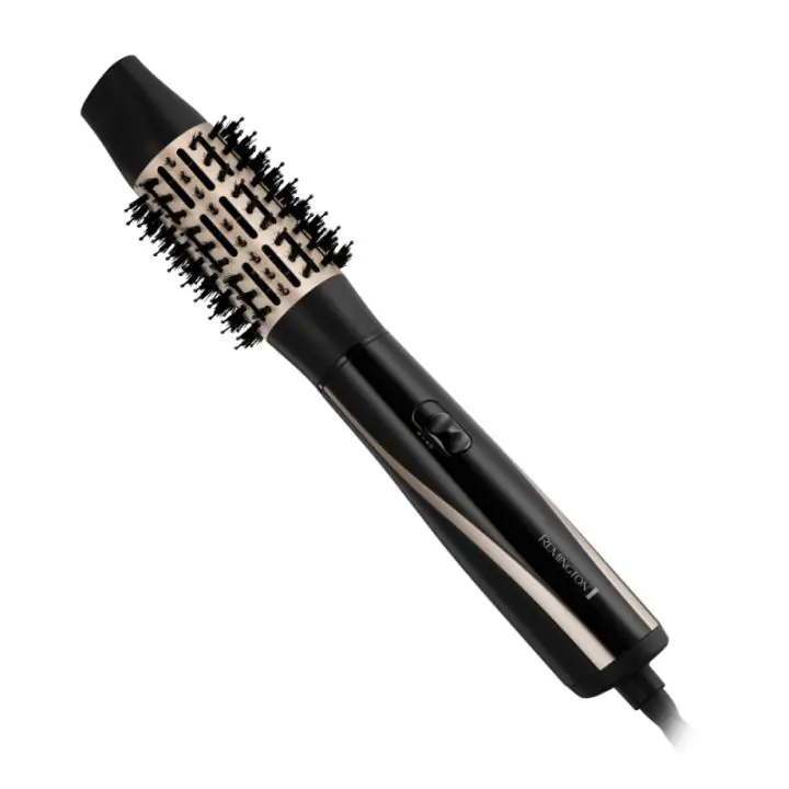 Четка за сушене и стилизиране Remington Blow Dry and Style AS7700, 1200W, Керамично покритие, Cool Shot, 6 приставки, Черен/Бежов, (35922730)