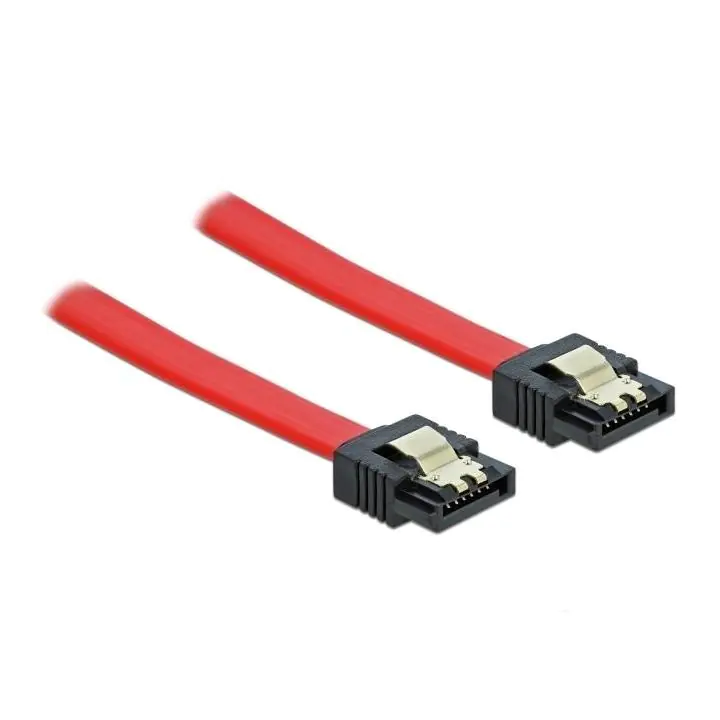 Интерфейсен кабел SATA III DeLock, Прави конектори, 30 cm., (35935911)