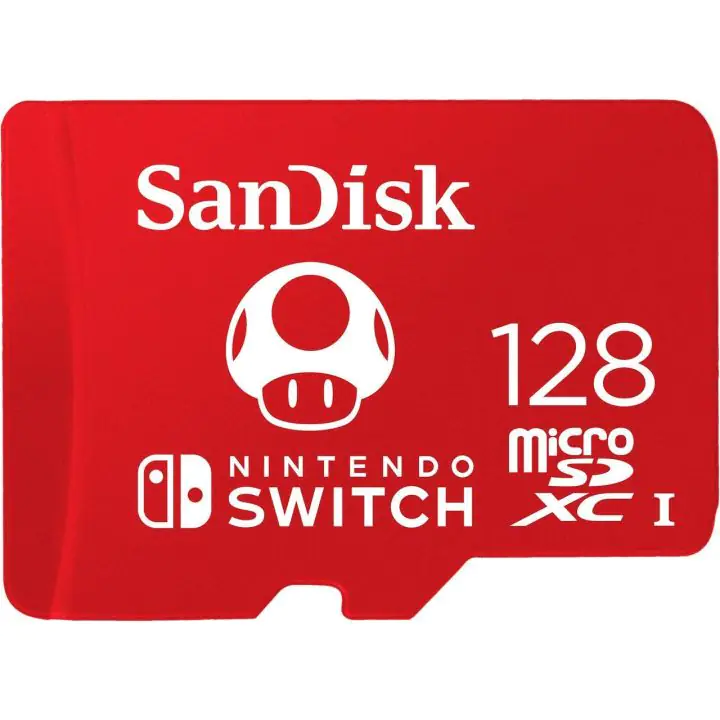 Карта памет SanDisk for Nintendo Switch, microSDXC UHS-I, 128GB, До 100MB/s, (35937882)