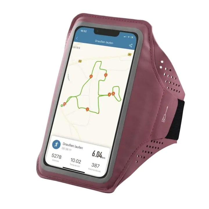 Спортен калъф за ръка HAMA Finest Sports, За телефони XL, Розов, (35935634)