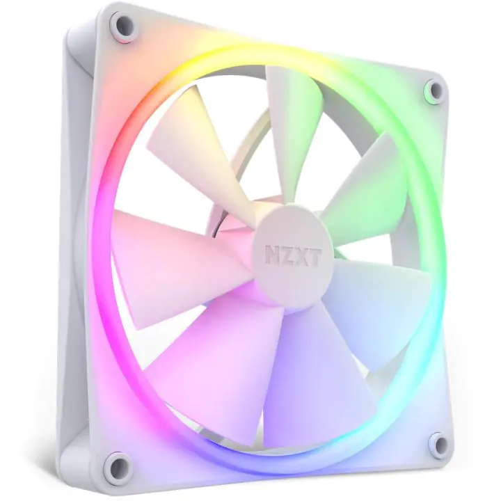 Вентилатор NZXT F140 RGB Бял, (35935308)