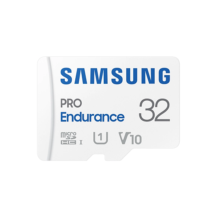 Карта памет Samsung PRO Endurance, microSDHC, UHS-I, 32GB, Адаптер, (35937305)