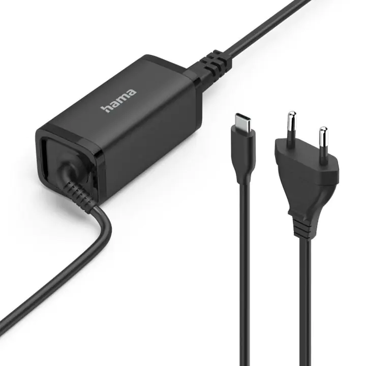 HAMA Зарядно за лаптоп USB-C PD, GaN, 5-20V/45 W, (35939456)