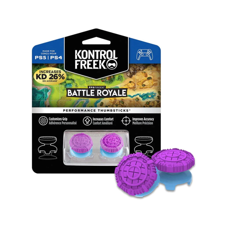 Аксесоар KontrolFreek FPS Performance Thumbsticks за PS5/PS4 Purple, (35937016)