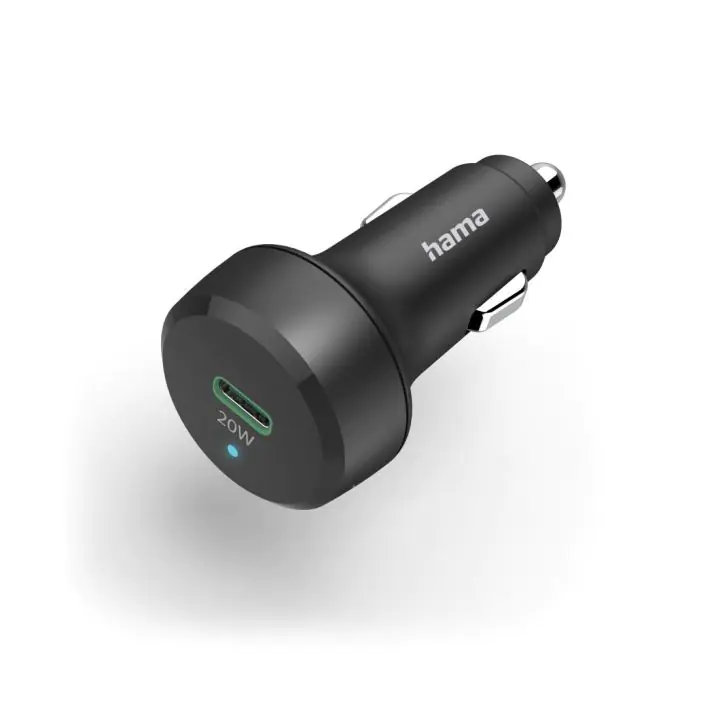 Зарядно за кола USB-C, 20W, HAMA-201637, (35937196)