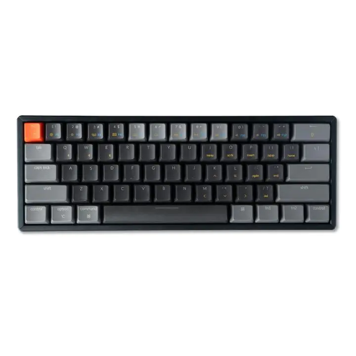Геймърска Механична клавиатура Keychron K12 Hot-Swappable 60% Gateron Blue Switch RGB LED ABS, (35934952)
