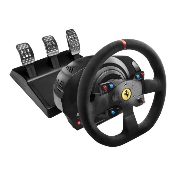 Волан THRUSTMASTER, T300 Ferrari Alcantara Edition, за PC / PS3 / PS4, (35932728)