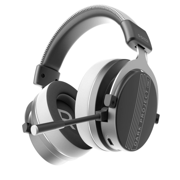 Геймърски безжични слушалки Dark Project Vexo Wireless - Gray, (35939058)