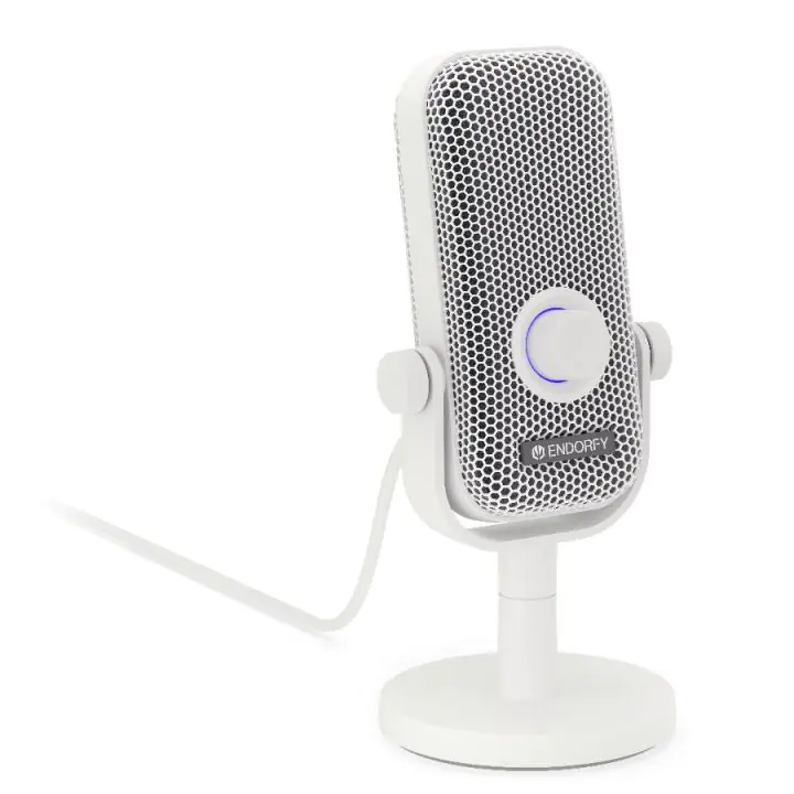 Настолен микрофон ENDORFY Solum Voice S - Onyx White, (35939369)