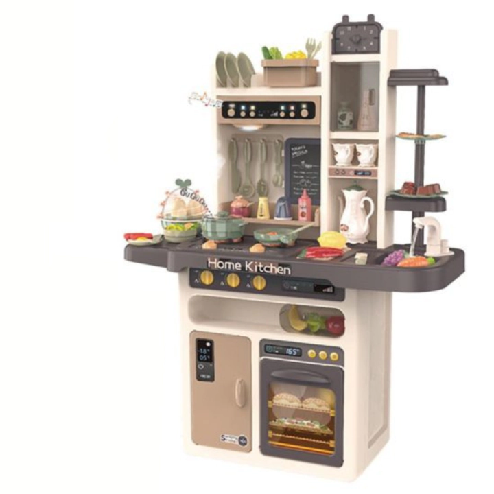 Детска кухня Buba Modern Kitchen, 65 части, 889-211, сива, (14888)