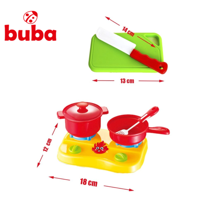 Детски комплект кошница с плодове Buba Shopping 666-36, голям, (14905)