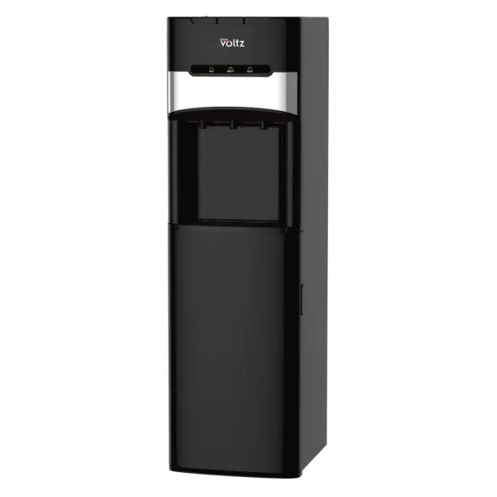 Диспенсър за вода с долно зареждане Oliver Voltz OV51449F, 500W/85W, 10-90 C, Компресорен, Топла вода 5л/час, Студена вода 2л/час, Черен, (35930870)