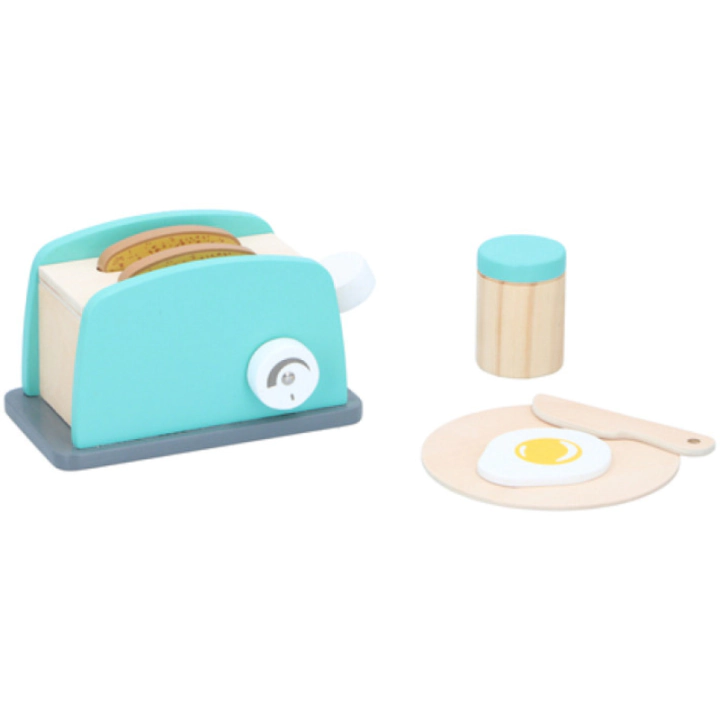 Дървен тостер с аксесоари Marionette, 7 части, (15695)