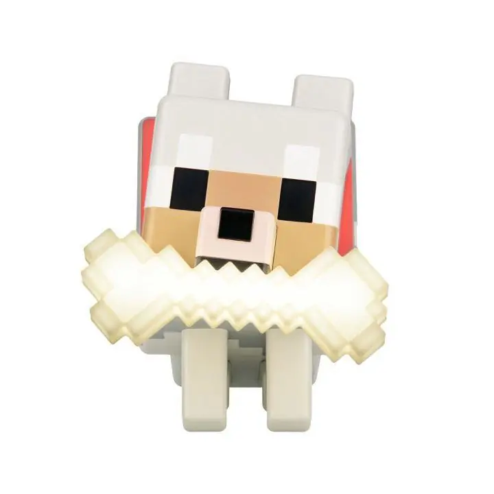 Лампа Paladone Glo Buddies: Minecraft - Wolf Light, PP14761MCF, (35939701)