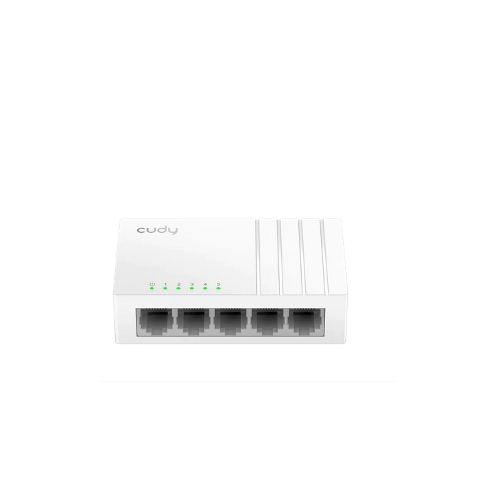 Суич Cudy GS105U, 5 портов, 10/100/1000, Auto-MDI/MDIX, USB-C Port, (35939486)