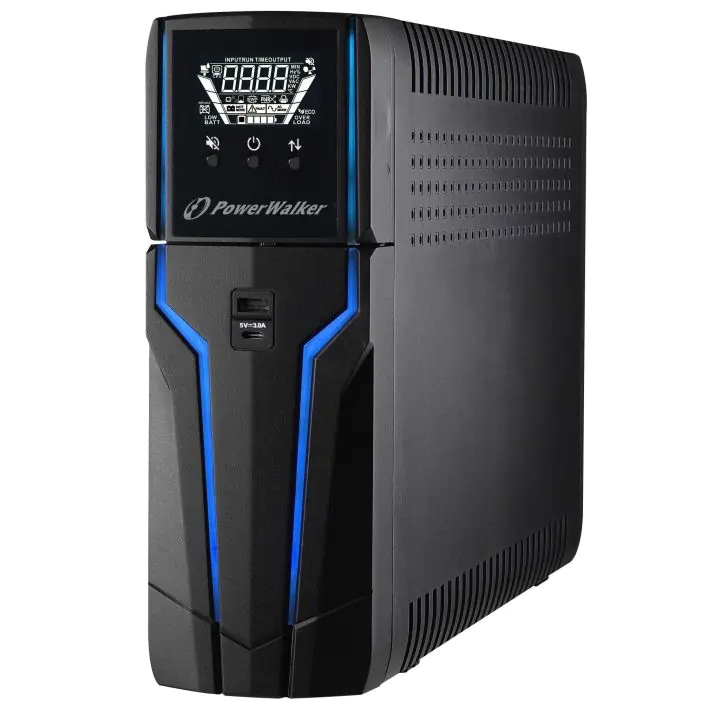 UPS POWERWALKER VI1500GXB за професионален гейминг, 1500VA, Line Interactive, (35934524)
