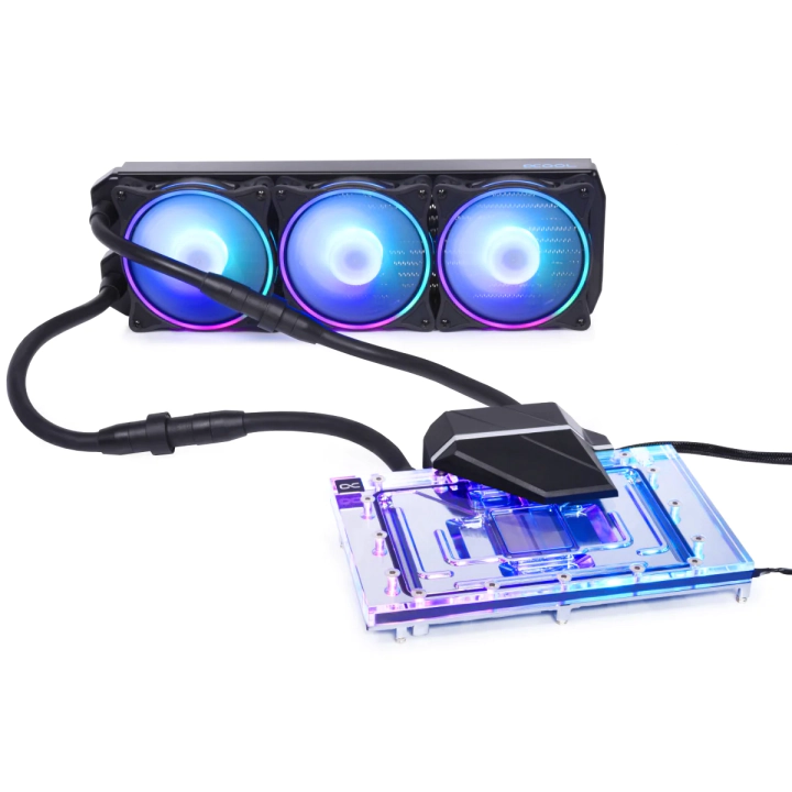 Воден блок с радиатор за видео карта Alphacool Eiswolf 2 AIO - 360mm RTX 4090 Reference with Backplate, (35937236)