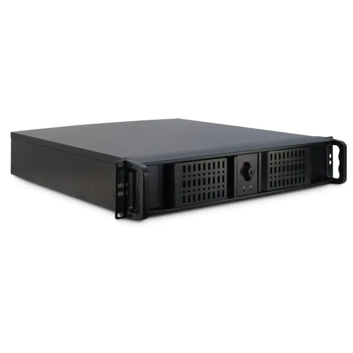 Кутия за сървър InterTech IPC 2U 2098-SK - Classic 19' Rack, Mini ITX, μATX, (35936398)