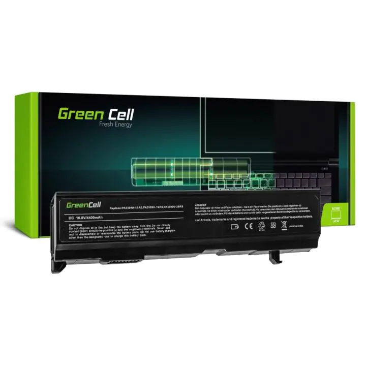 Батерия за лаптоп GREEN CELL, Toshiba Satellite A80 A100 A105 M40 M50 Tecra A3 A6 PA3400, 10.8V, 4400mAh, (35933476)