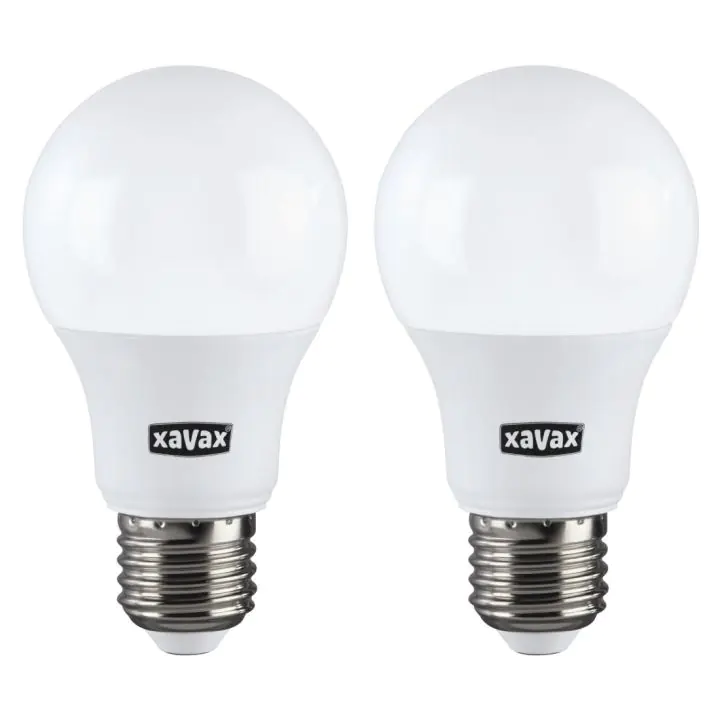 Xavax LED крушка, E27, 806 lm, 60W, 2 бр, 112929, (35937812)