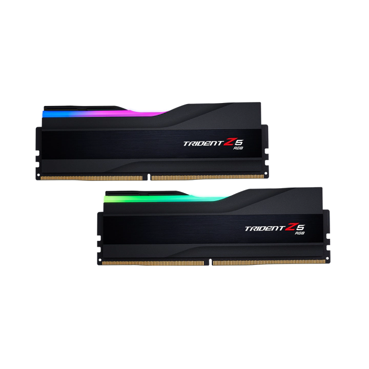 Памет G.SKILL Trident Z5 RGB Black 64GB(2x32GB) DDR5 6400MHz Intel XMP F5-6400J3239G32GX2-TZ5RK, (35935969)