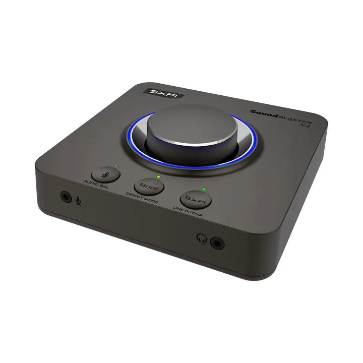 Външна звукова карта Creative Sound Blaster X4, USB-C, DAC, Super X-FI, TOSLINK, (35936251)