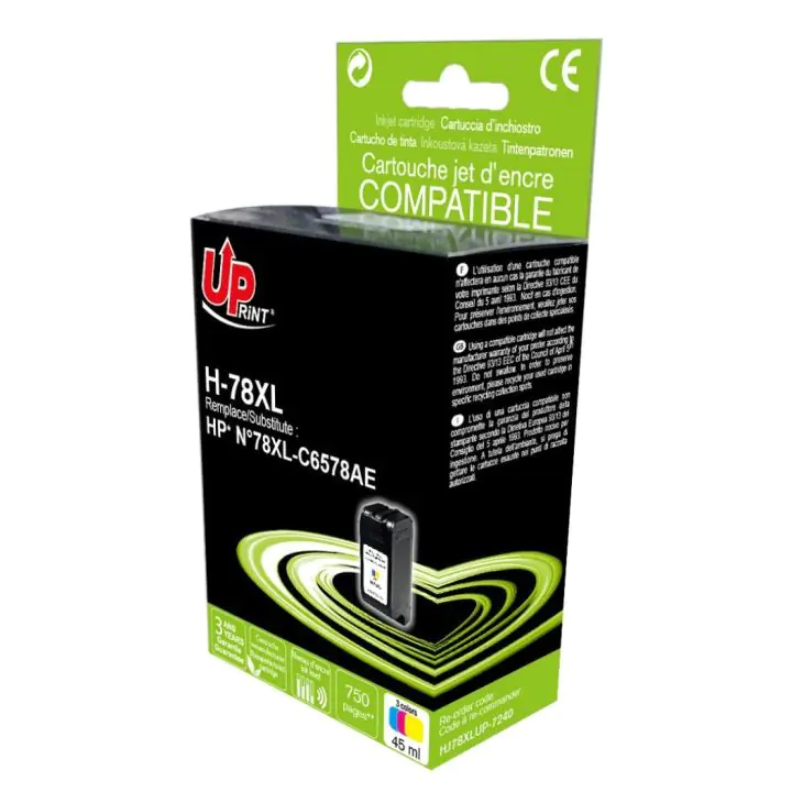 Мастилница Uprint C6578AE HP, Cyan/Magenta/Yellow, (35932636)